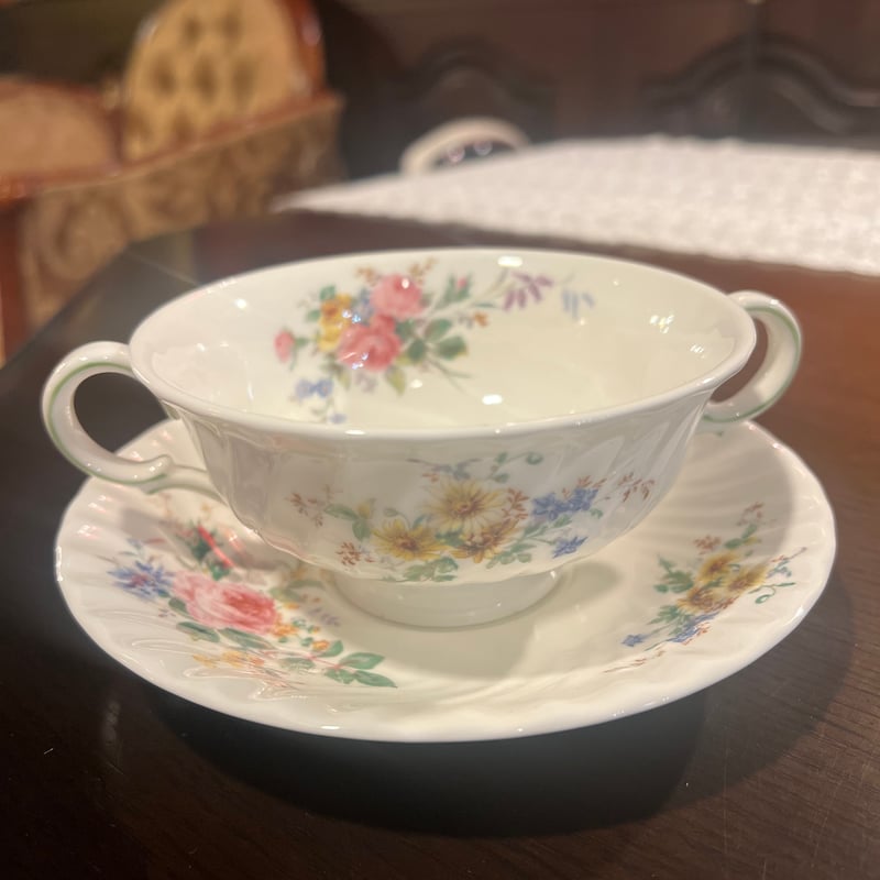 ロイヤルドルトン(ROYAL DOULTON) アルカディア(ARCADIA) スープカップ