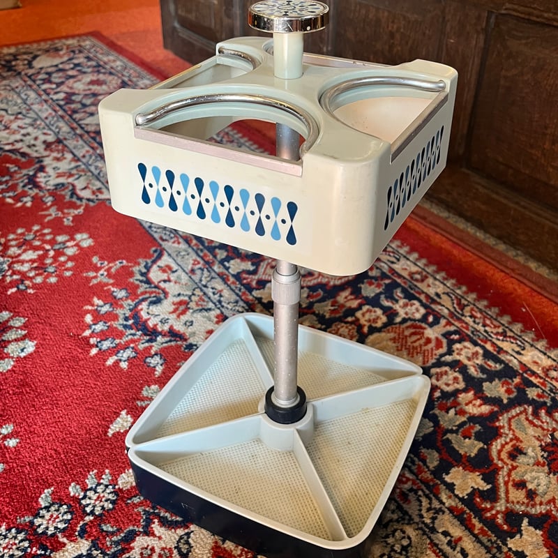 昭和レトロ くらしの泉会傘立て | アンティーク家具と喫茶