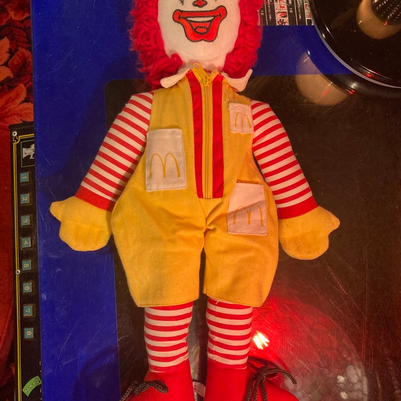マクドナルドのドナルド人形 | アンティーク家具と喫茶キャバレーの