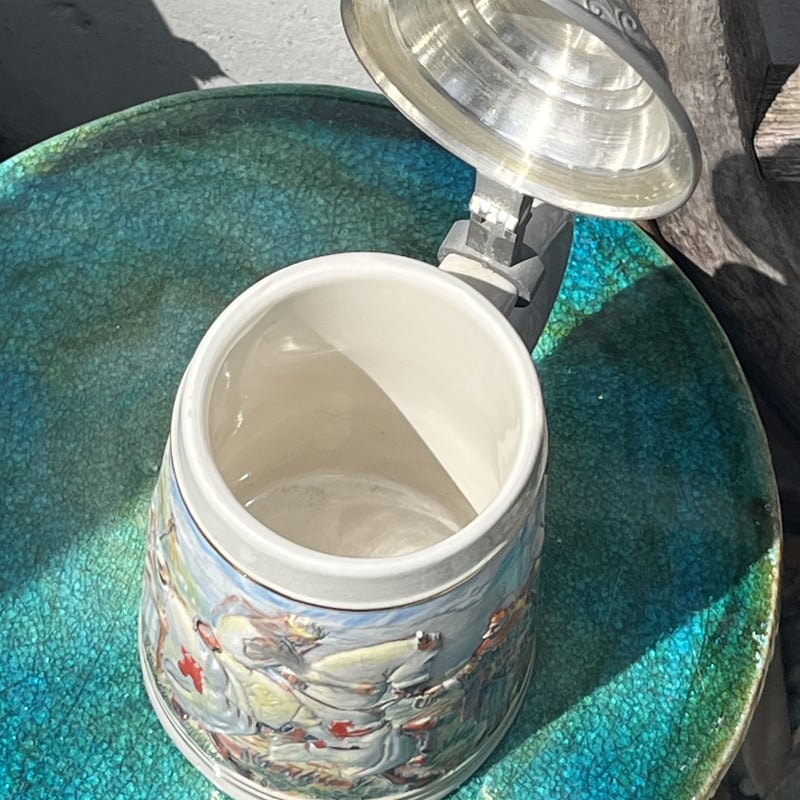 ドイツ製 陶器ビールジョッキ ビアマグ | アンティーク家具と喫茶