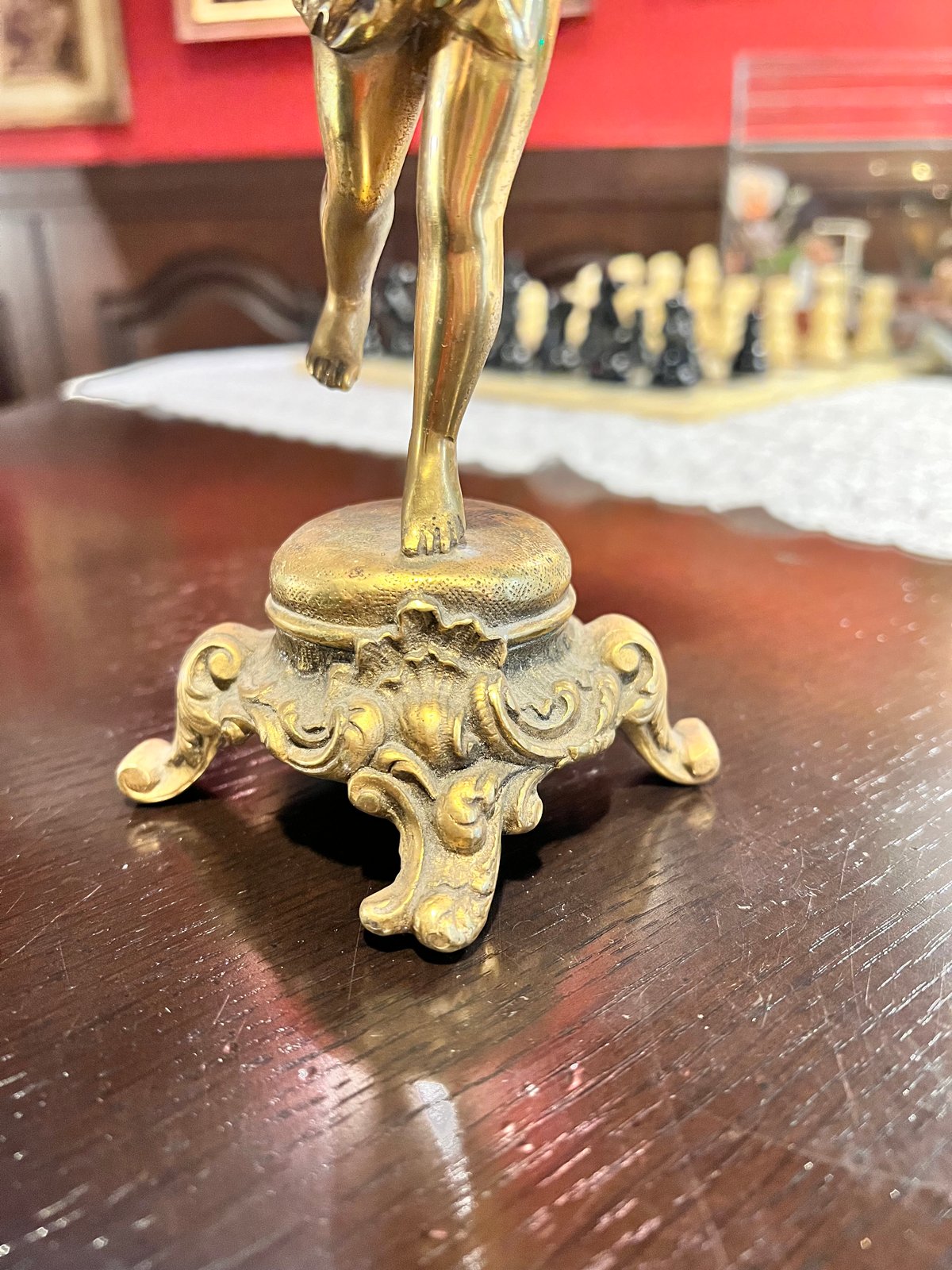 SWIZA アンティークな天使の機械式手巻き時計 | アンティーク