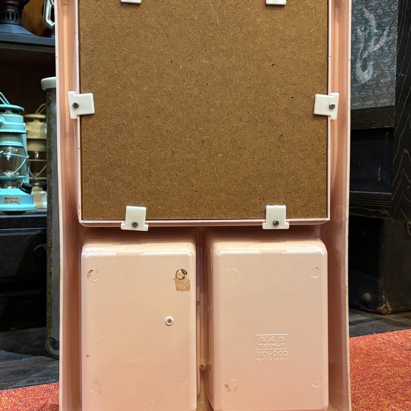 昭和レトロ】ダイカプラスチック 化粧棚 | アンティーク家具と喫茶