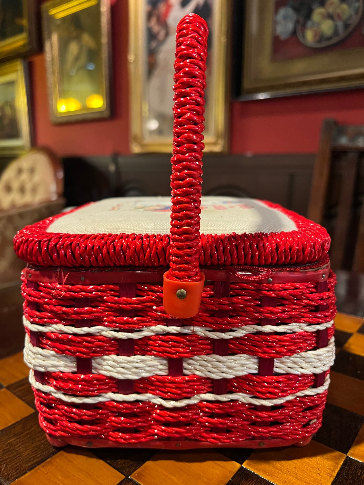 昭和レトロ】裁縫箱 | アンティーク家具と喫茶キャバレーのネットショップ