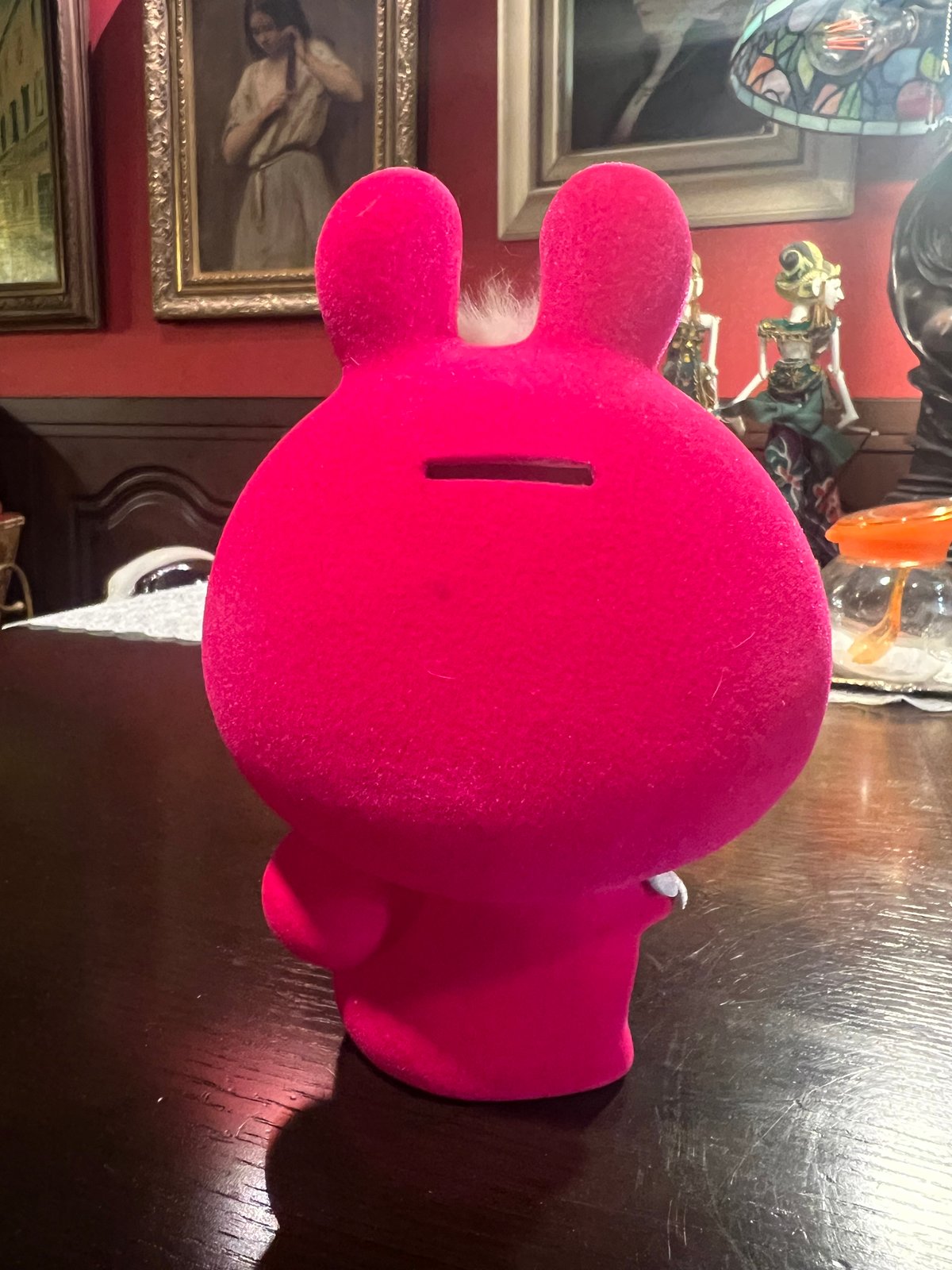 デッドストック】昭和レトロなうさぎさん貯金箱 | アンティーク家具と