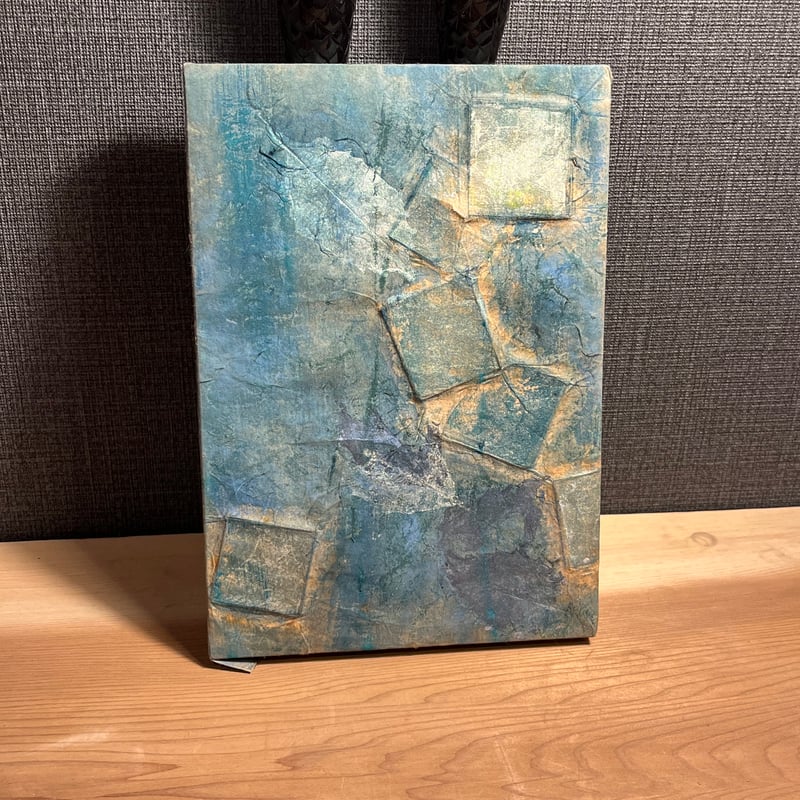 現代アート　【抽象画】作者不明 現代アート 作品名不明 抽象画 | アンティーク家具と喫茶