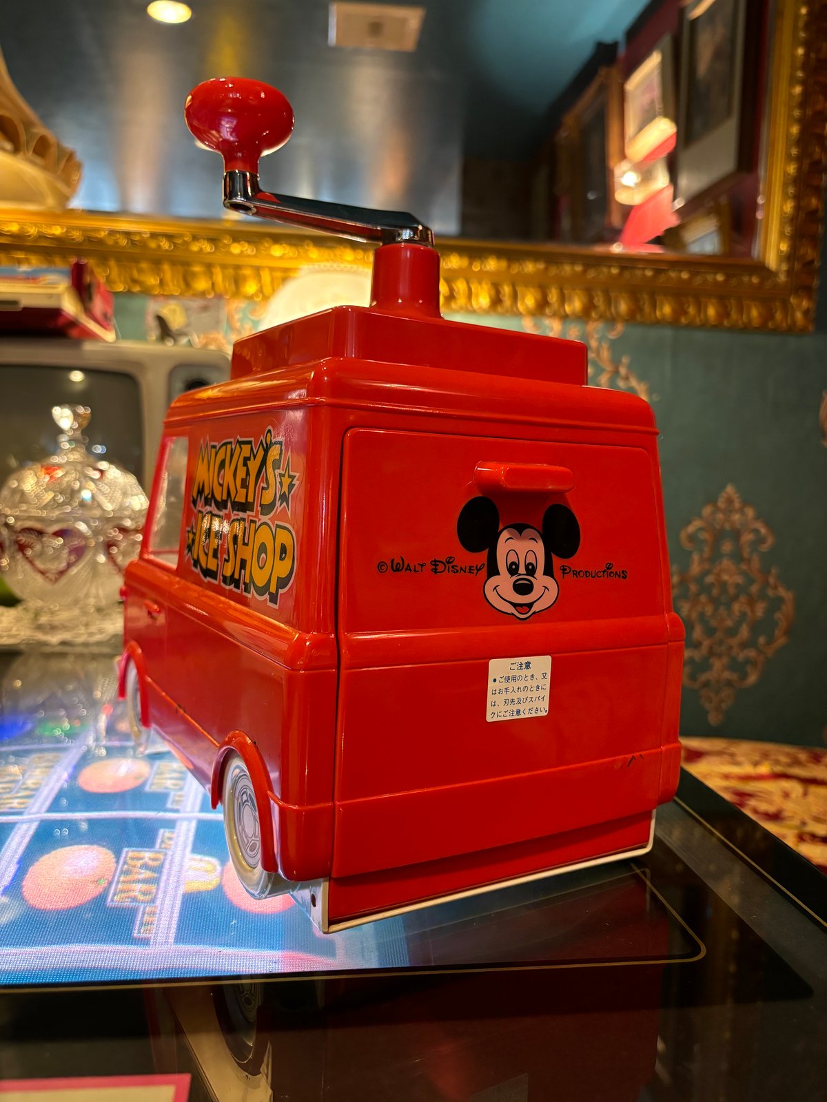 MICKEY'S ICE SHOP 象印ハイアイスMD-1000N 箱付き