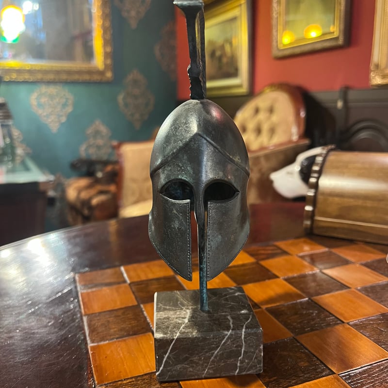 置物 戦士 アンティーク 置物 オブジェ アンティーク ヴィンテージ