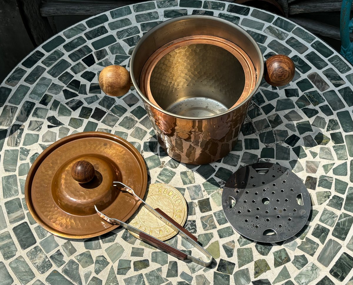 京都有次　銅　バケツ　アイスペール 銅製 アイスペール COPPER 100 HOME WARE | アンティーク家具と