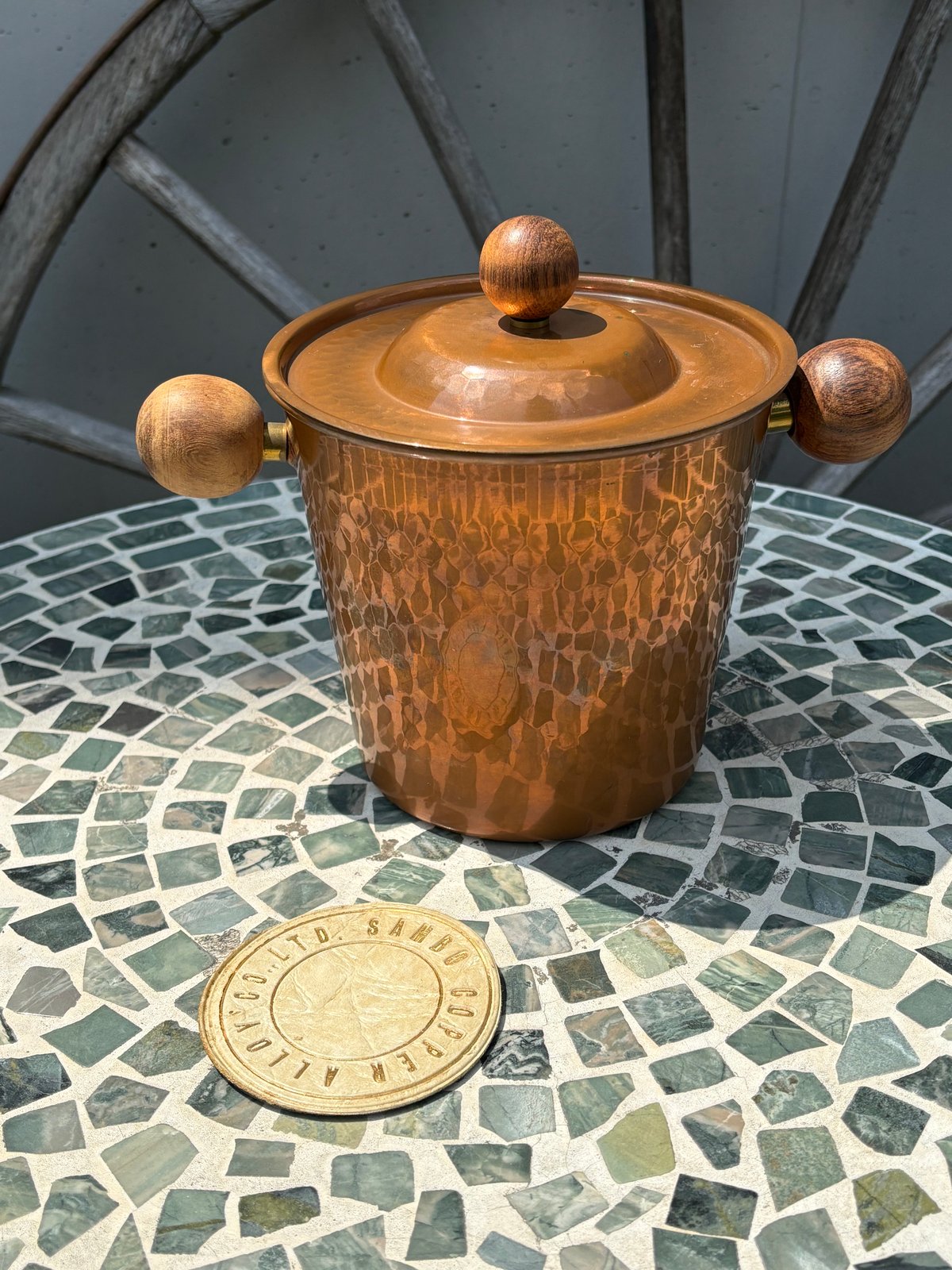 銅製 アイスペール COPPER 100 HOME WARE | アンティーク家具と喫茶キャ