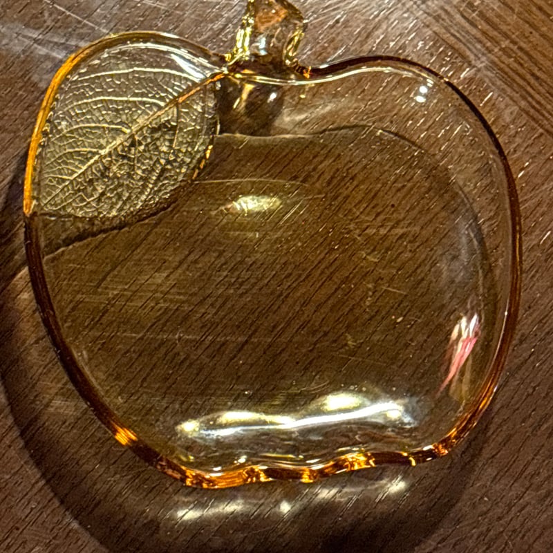 アデリア アンバーグラス 飴色アップルティーセット カップ&ソーサー 5