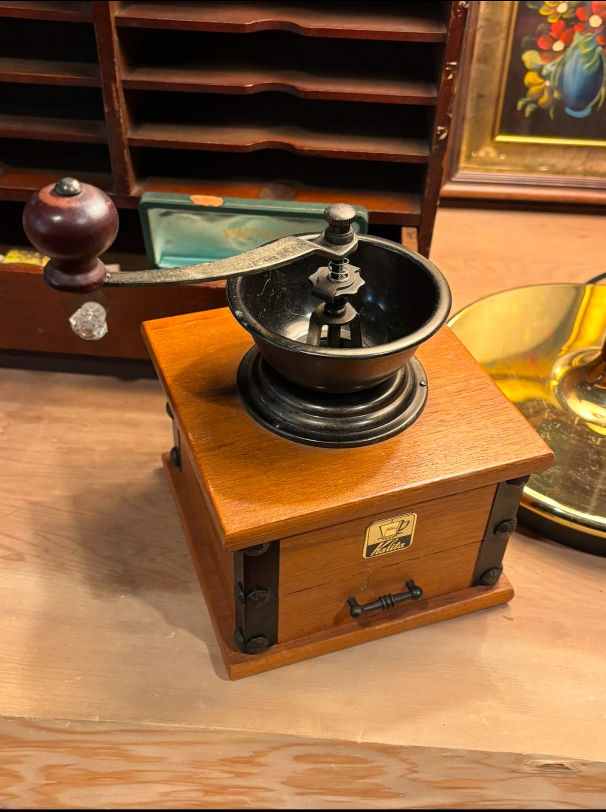 Kalita 手動式クラシックコーヒーミル | アンティーク家具と喫茶