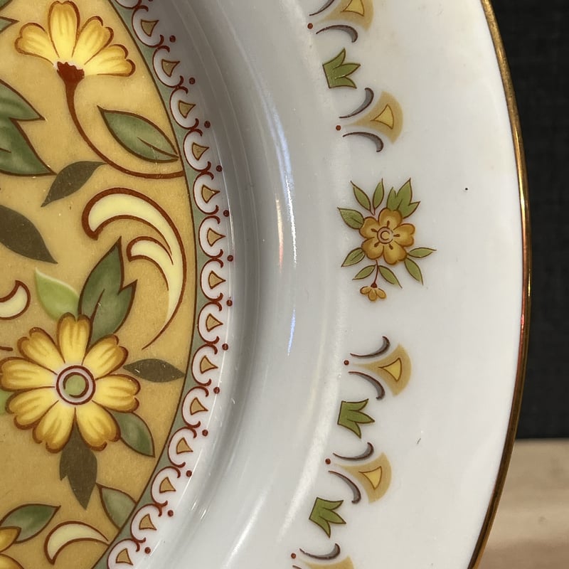 NORITAKE ノリタケ 花柄が可愛い手付きプレート デッドストック NORITAKE ノリタケ 花柄が可愛い手付きプレート デッドストック