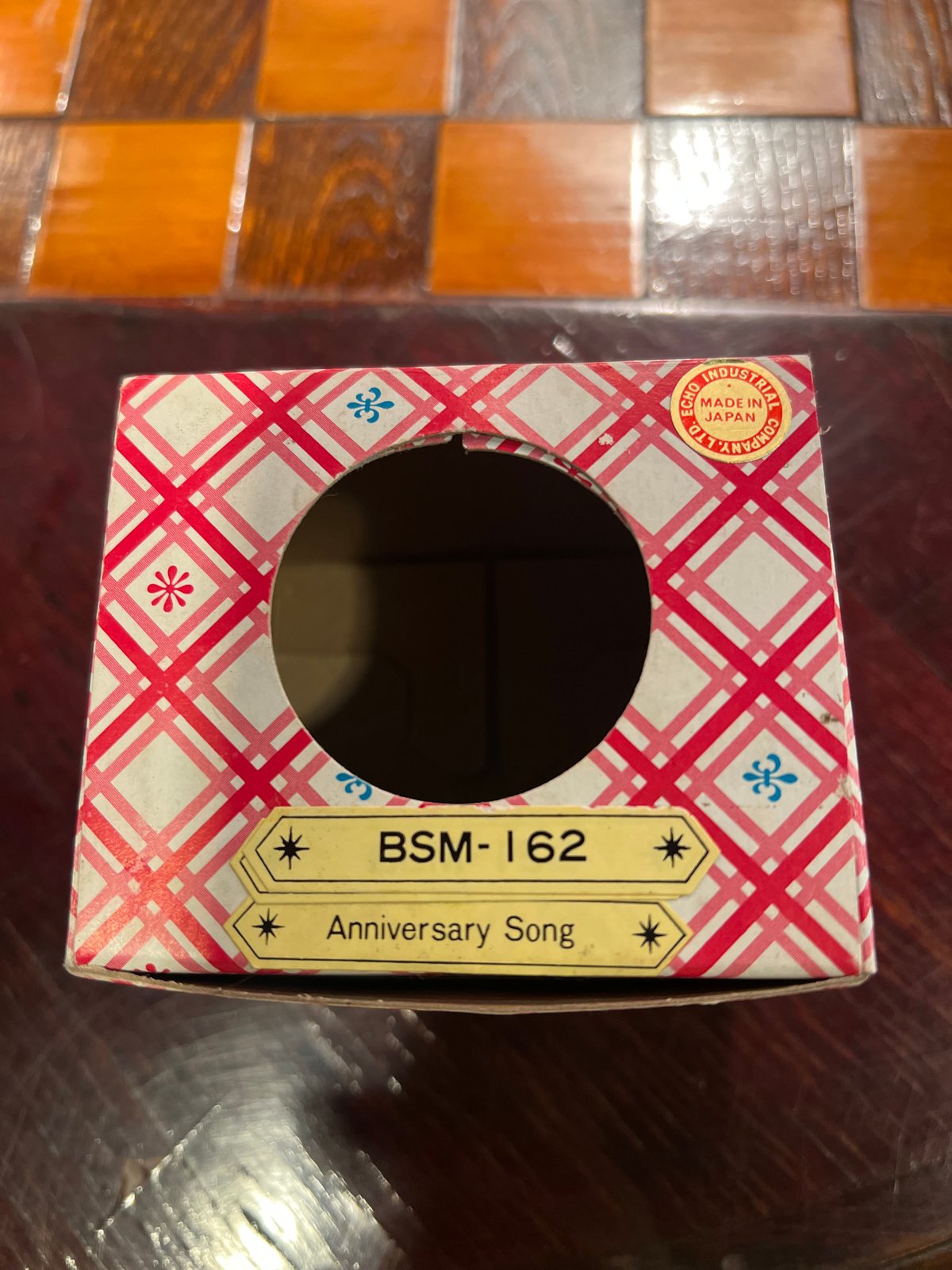 昭和レトロ オルゴール付き小さな宝石箱 | アンティーク家具と喫茶