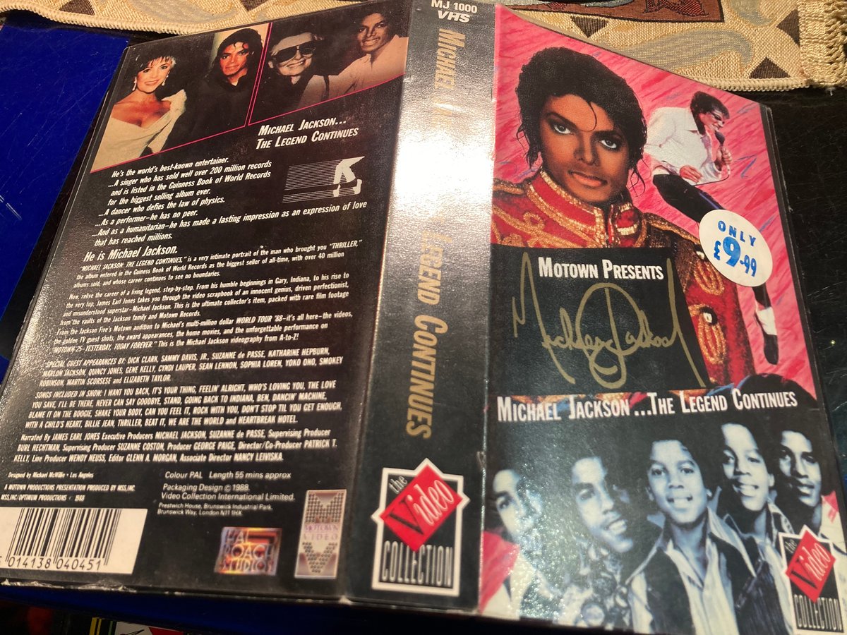 マイケルジャクソン終わりなき伝説VHS | アンティーク家具と喫茶