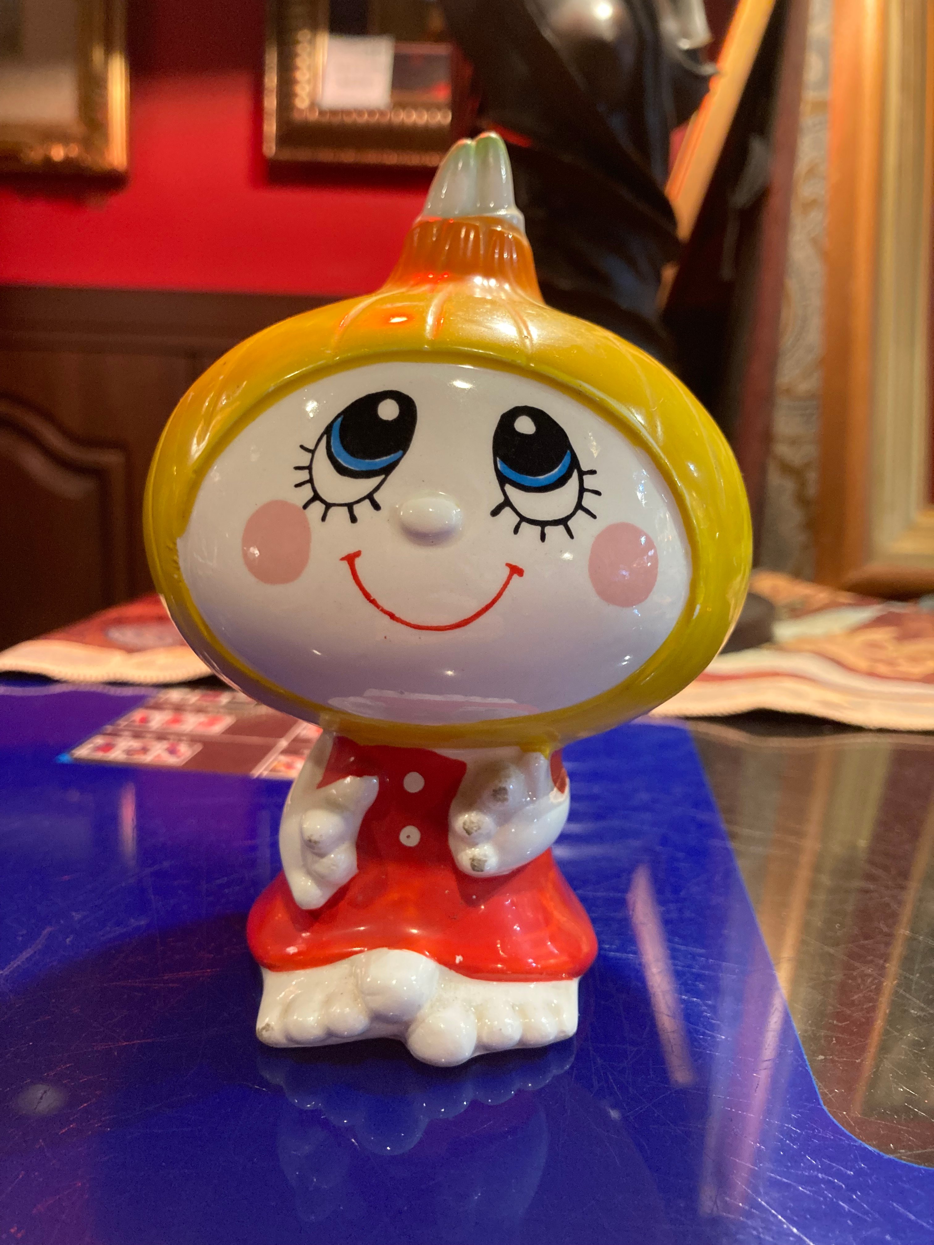 内藤ルネたまねぎ貯金箱 | アンティーク家具と喫茶キャバレーのネット