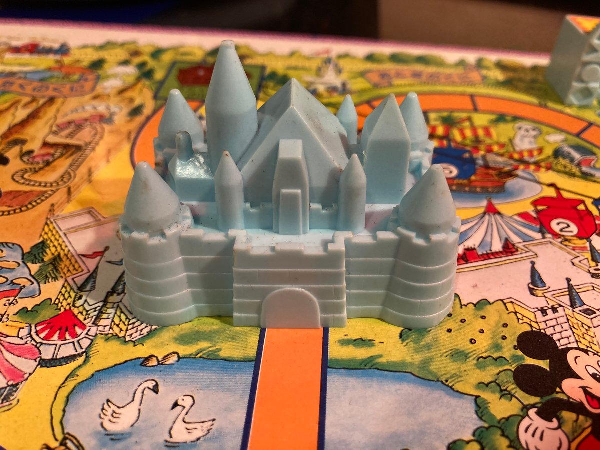 ディズニーランドめぐり　ボードゲーム 立体盤ゲーム ディズニーランドめぐり | アンティーク家具と喫茶