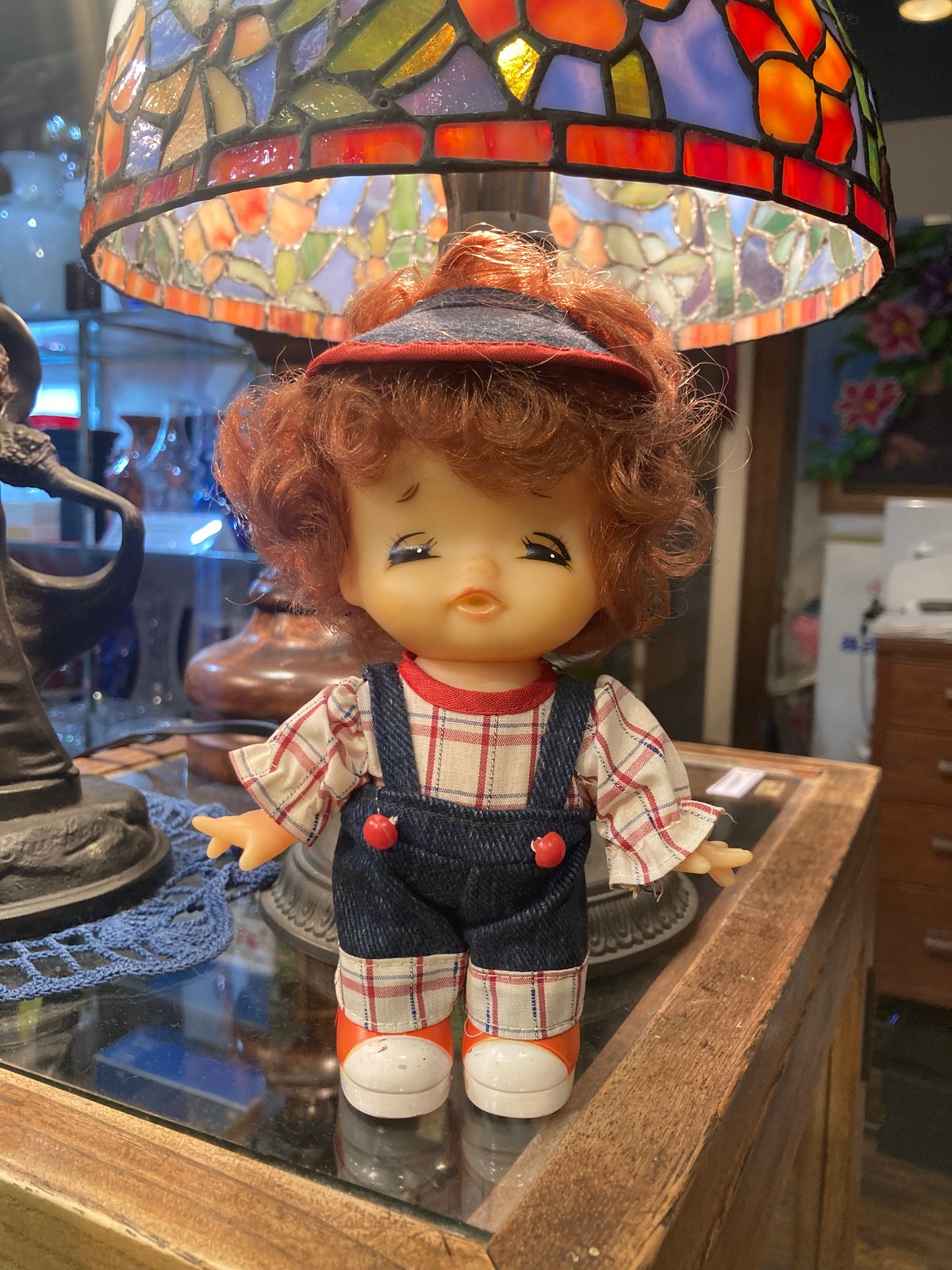 ワタナベトーイ 昭和レトロ癖毛の子供プリケツソフビ | アンティーク