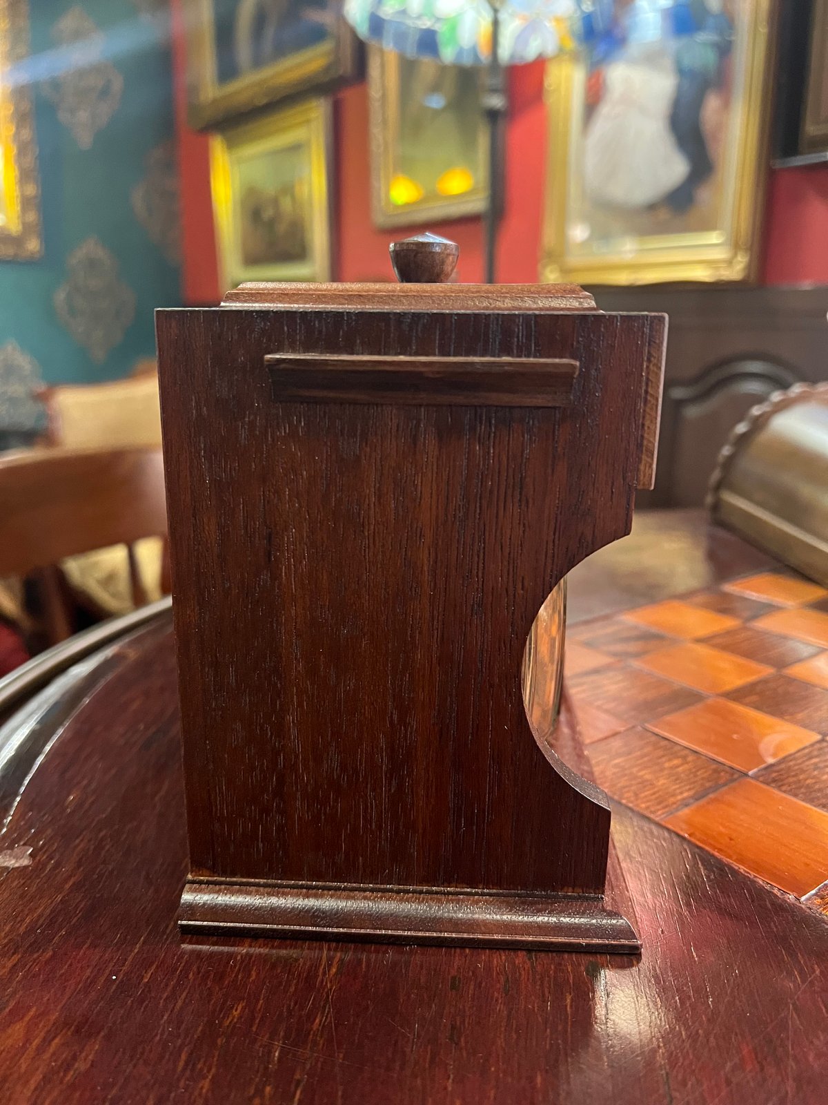 KONO 木製収納付きガラスコーヒーキャニスター | アンティーク家具と