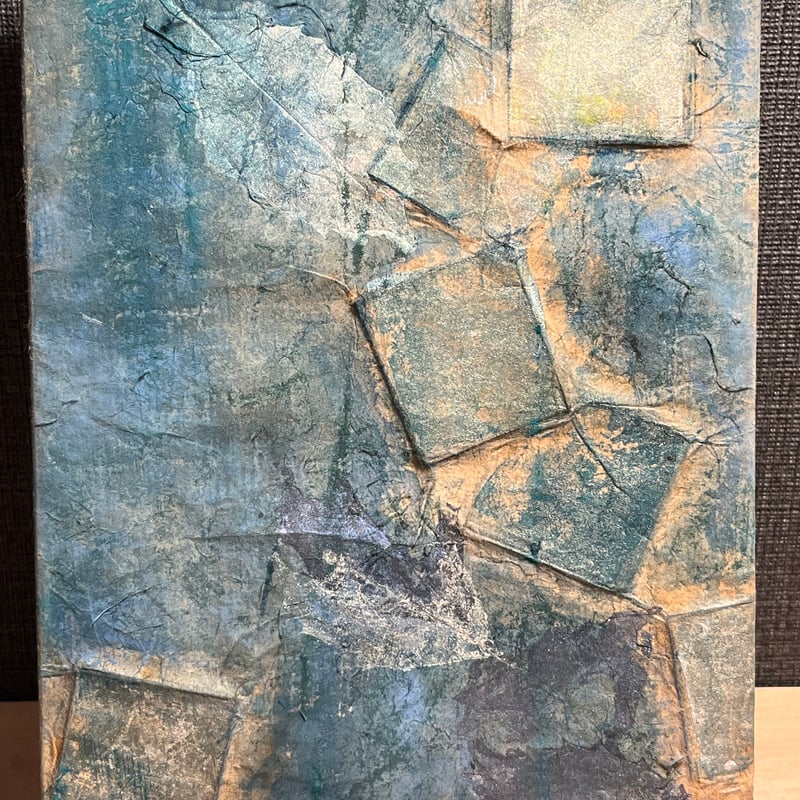 現代アート　【抽象画】作者不明 暗い雰囲気の抽象画 現代アート キャンバス 絵画 作者不明