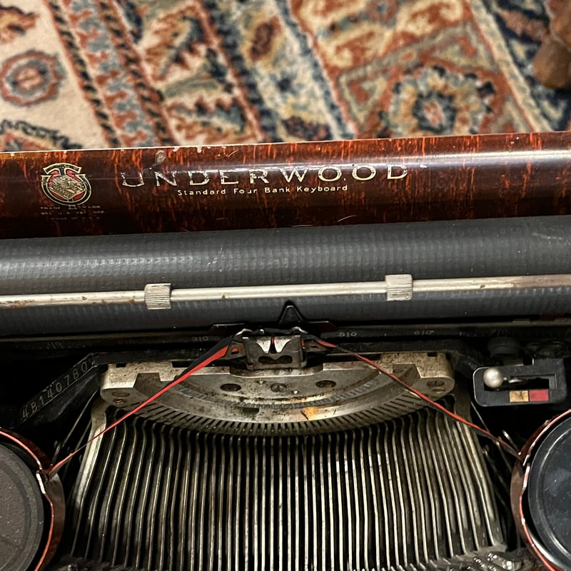 アメリカ製 アンダーウッド アンティークタイプライター