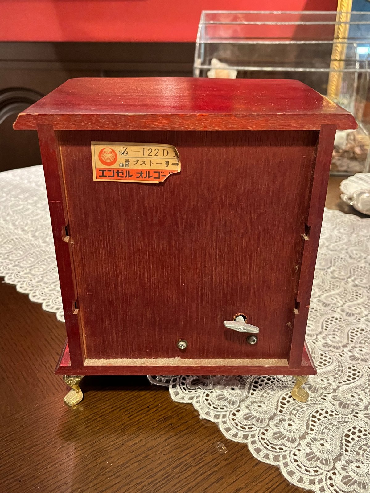 オルゴールジュエリーボックス エンゼルオルゴール 曲名ラブ