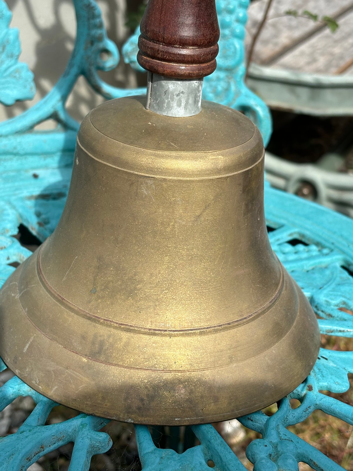 レトロ 真鍮製 ハンドベル | アンティーク家具と喫茶キャバレーの