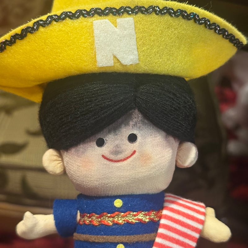 ナショナル坊や 布製 メキシカンスタイル | アンティーク家具と喫茶