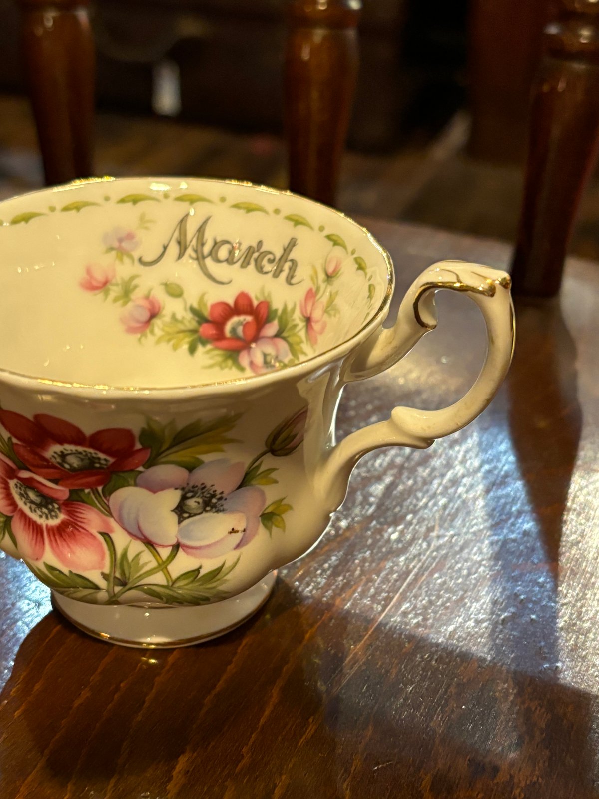 ロイヤルアルバート マンスリーマーチ カップ&ソーサー | アンティーク