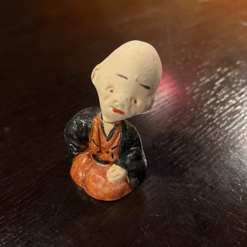 土製手びねり首替え人形 | アンティーク家具と喫茶キャバレーのネット