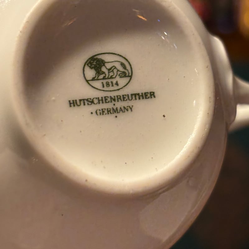 ドイツ製　 Hutschenreuther フッチェンロイター　平皿9枚　希少品 未使用美品】フッチェンロイター☆Easter Rabbit☆デザート皿 6