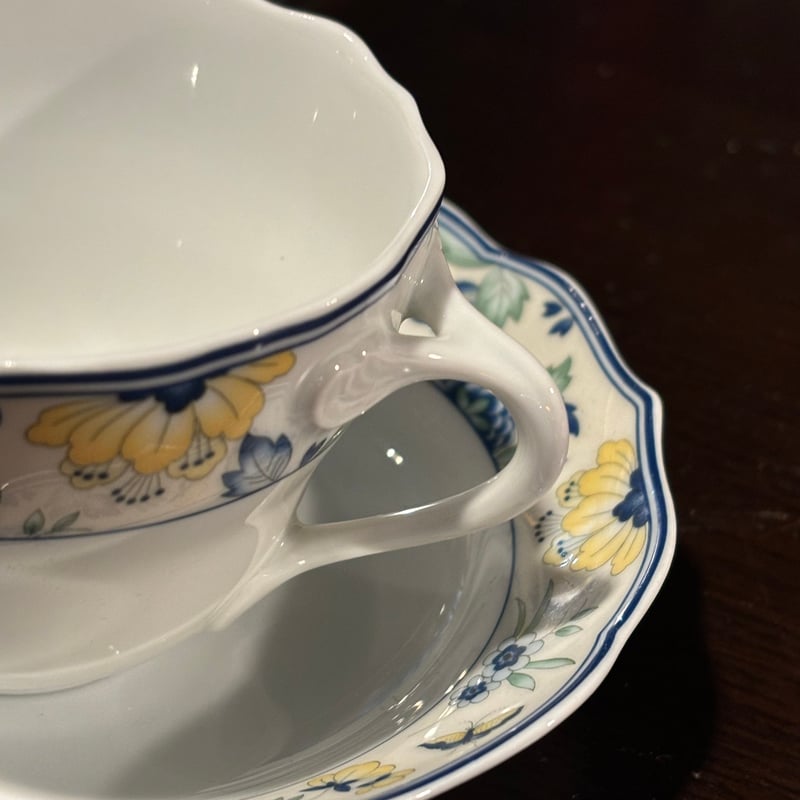 フッチェンロイター パピヨンティー ドイツ製 カップ&ソーサー
