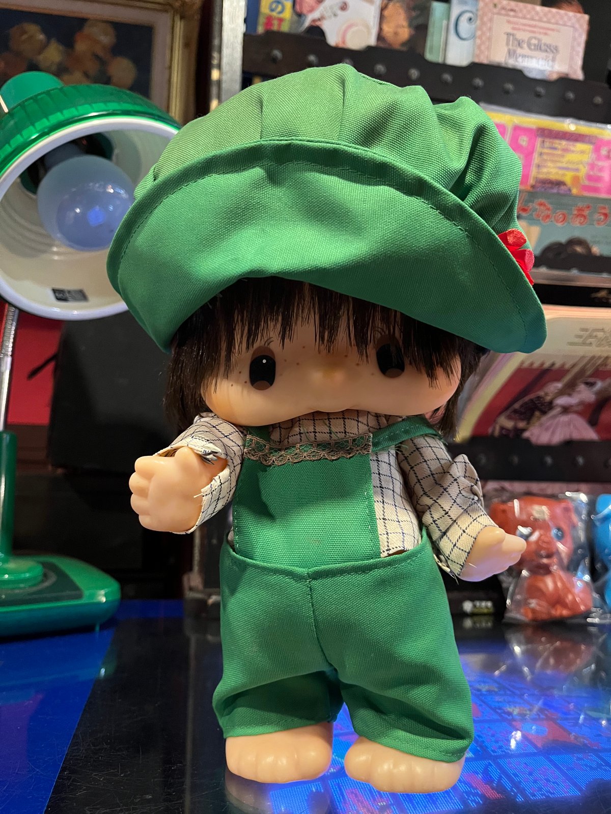 昭和レトロ MON モンアミ ピクルスドール 30cm 帽子 女の子　人形 ソフビ 日本製 JAPAN コレクション fit=scale-down,w=1200