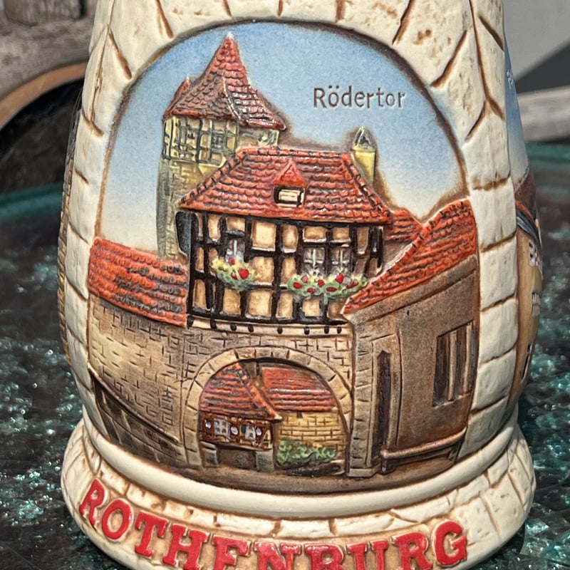 【美品】ドイツ　ビールジョッキ　置物　インテリア　工芸品　美術品　A3339 美品】ドイツ ビールジョッキ 置物 インテリア 工芸品 美術品 A3339