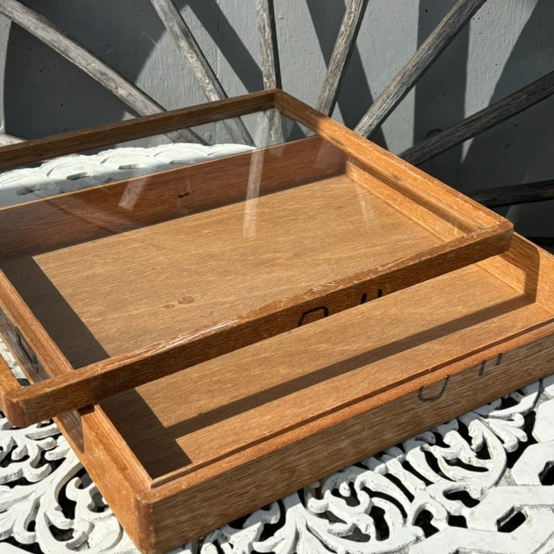 アンティーク 木製ショーケース | アンティーク家具と喫茶キャバレーの