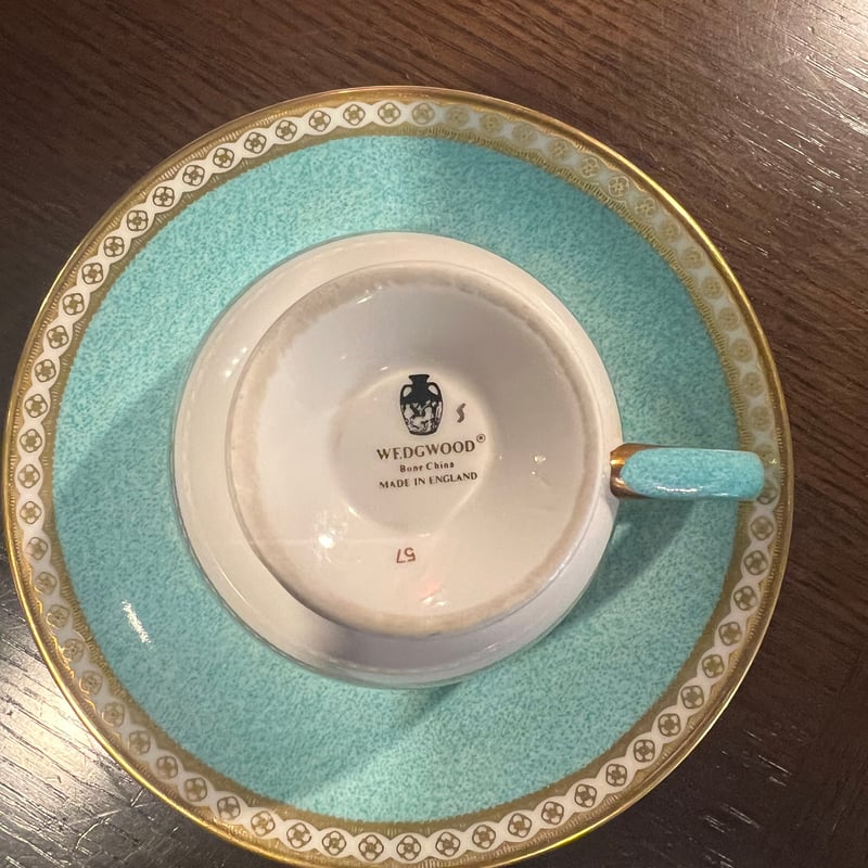 ウェッジウッド（WEDGWOOD）ユーランダーパウダーカップ＆ソーサー