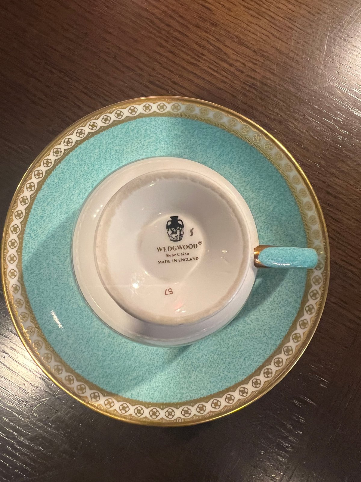 ウェッジウッド（WEDGWOOD）ユーランダーパウダーカップ＆ソーサー