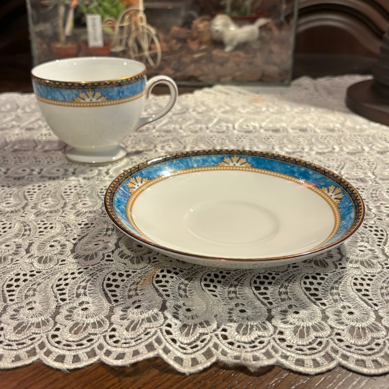 WEDGWOOD CURZON ウェッジウッドカーゾン カップ&ソーサー5客 WEDGWOOD CURZON ウェッジウッドカーゾン カップ&ソーサー5客