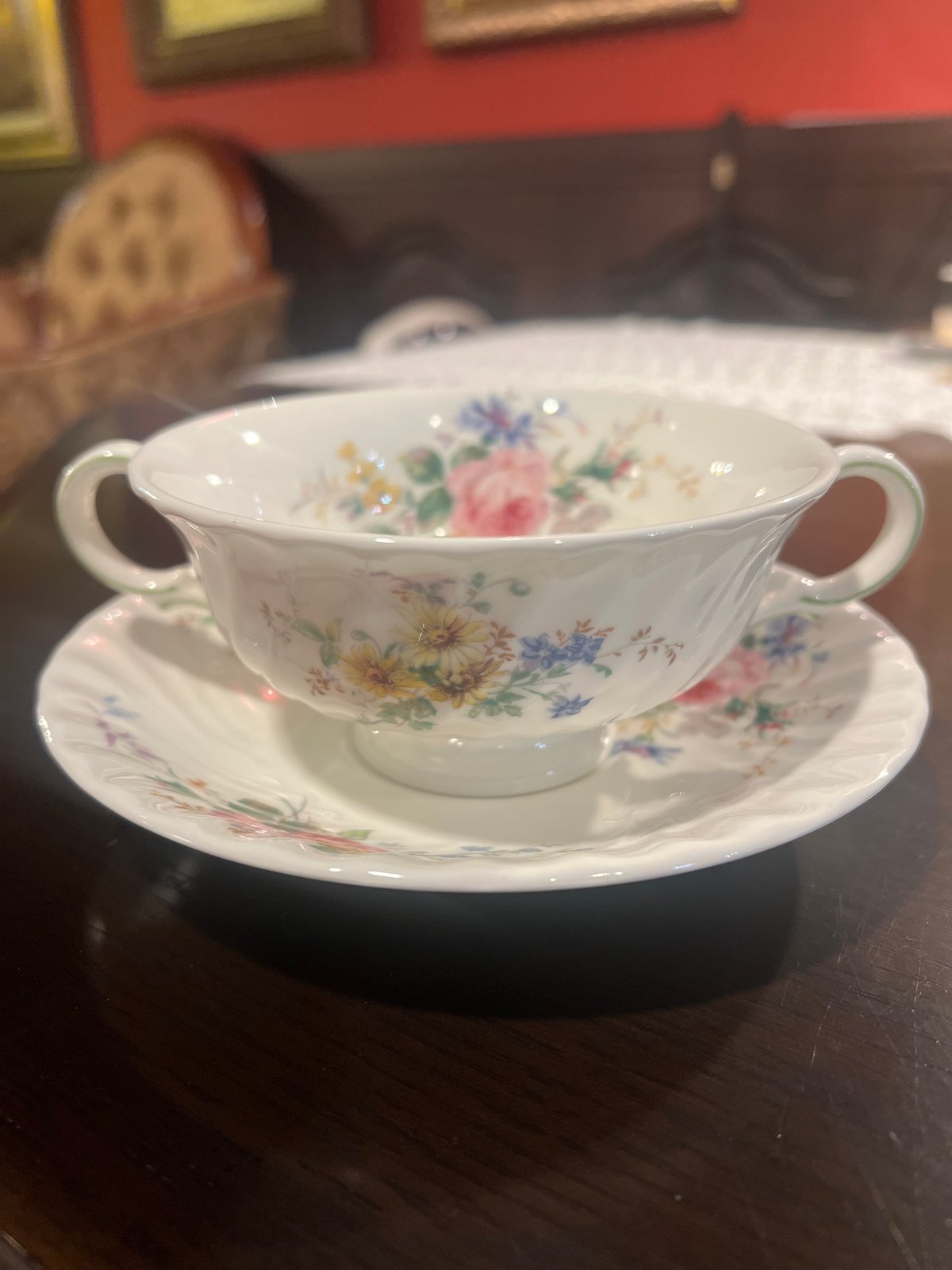 ロイヤルドルトン(ROYAL DOULTON) アルカディア(ARCADIA) スープカップ
