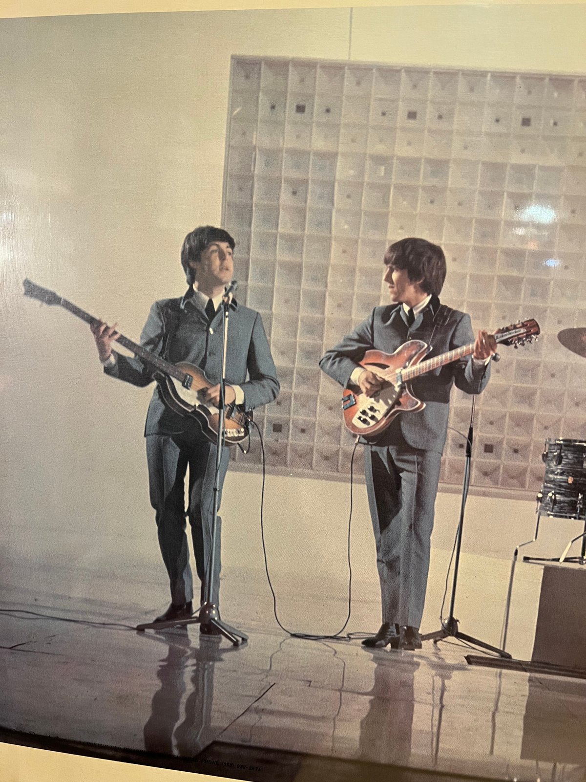 当時物】BEATLES ビートルズ 木板パネルポスター | アンティーク家具と