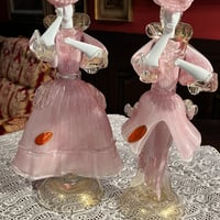 ムラーノガラス（ヴェネチアンガラス）　2体ペアセット