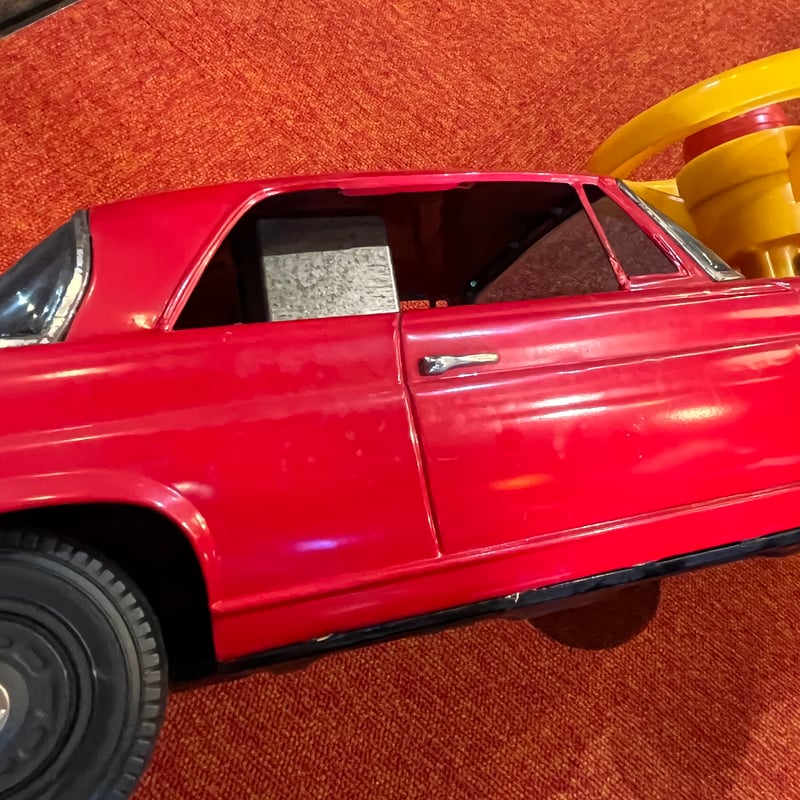 イチコー金属玩具 レトロなおもちゃ ベンツ300SE ハンドルクラクション