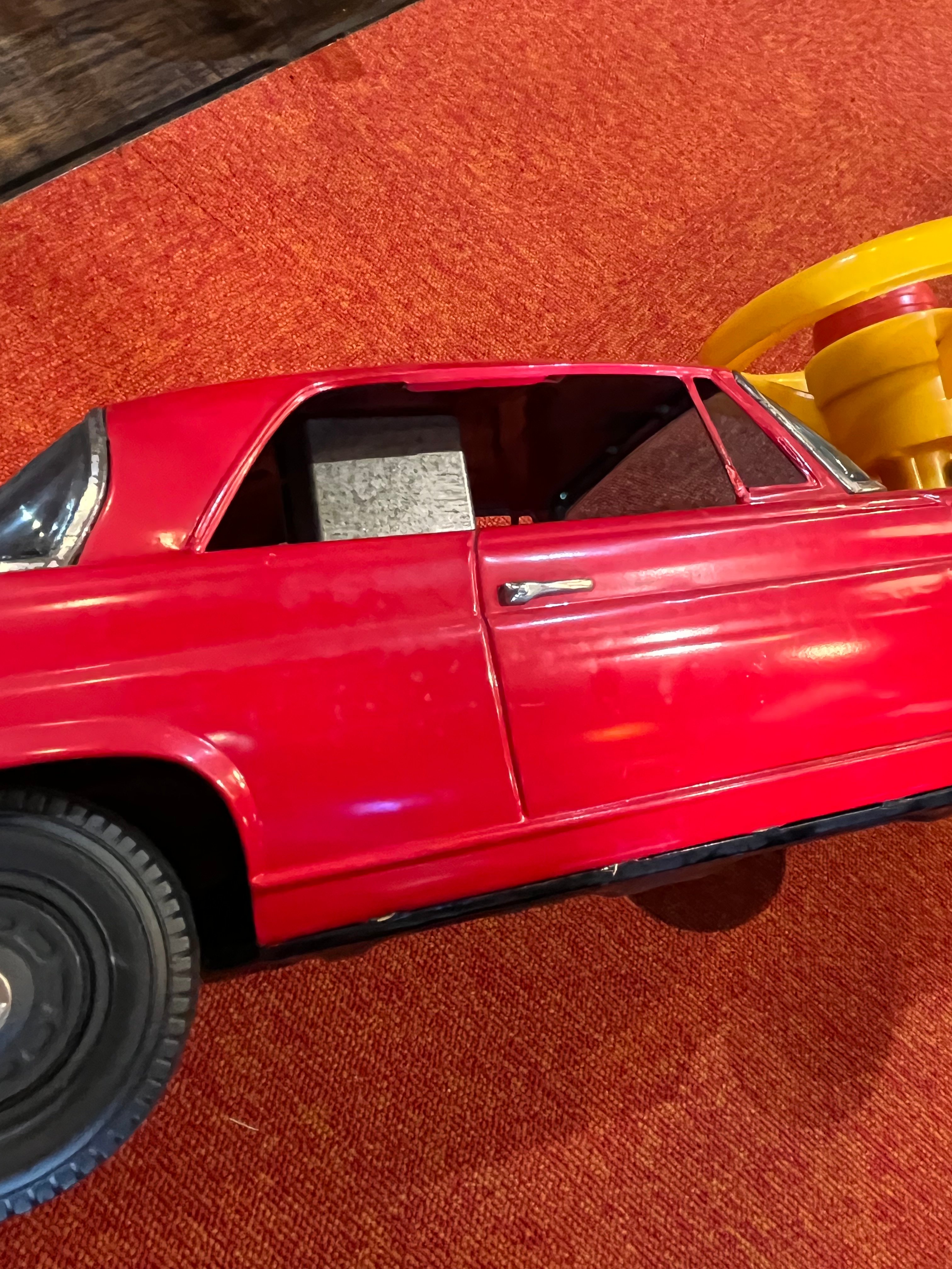 イチコー金属玩具 レトロなおもちゃ ベンツ300SE ハンドルクラクション