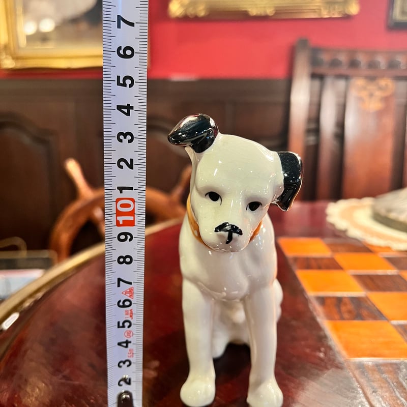 陶器のビクター犬 ニッパー君 | アンティーク家具と喫茶キャバレーの