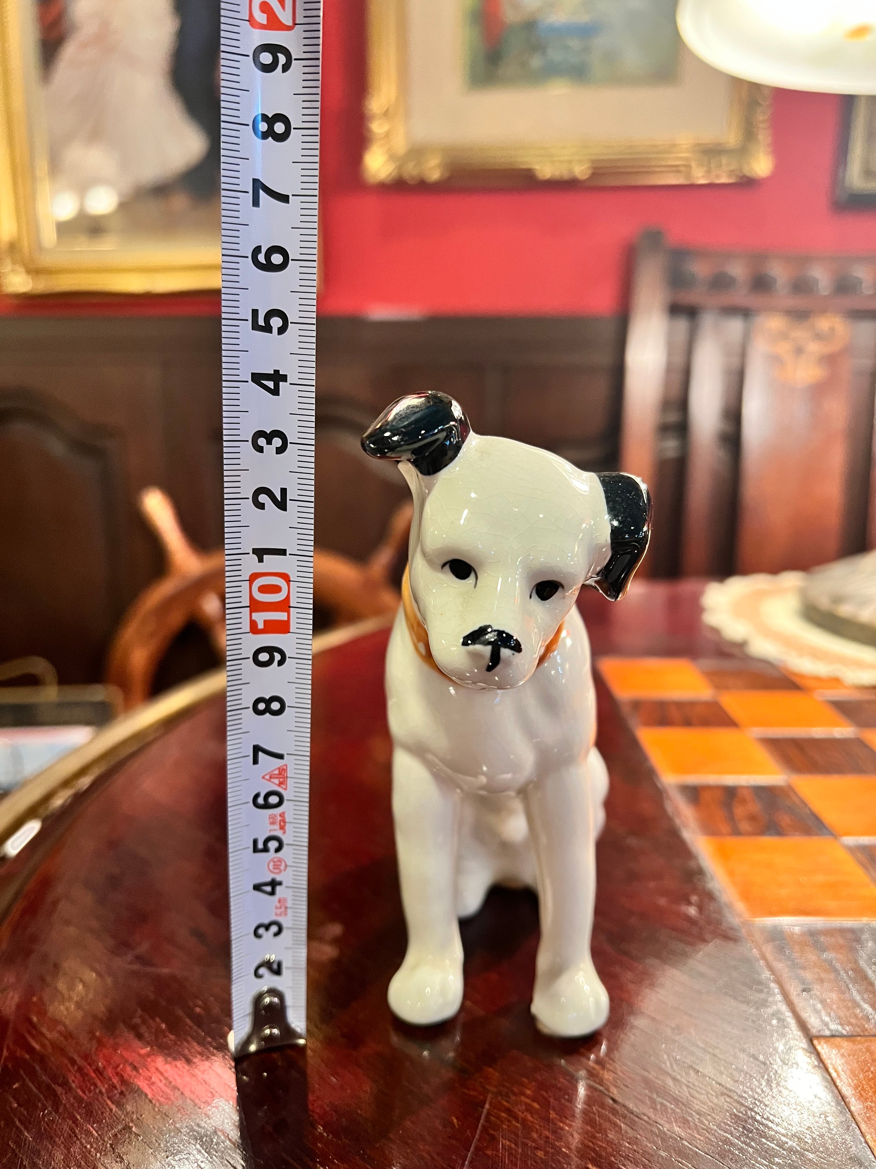 陶器のビクター犬 ニッパー君 | アンティーク家具と喫茶キャバレーの