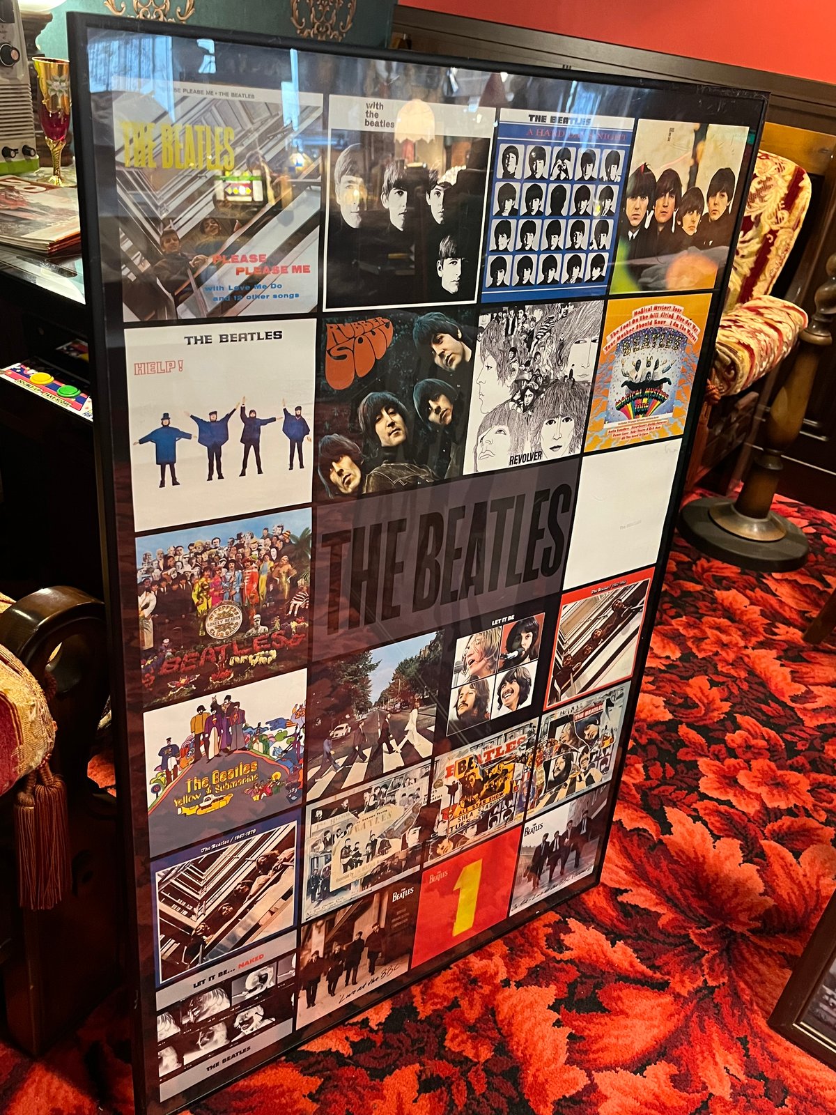 ポスター付　The Beatles　ザ・ビートルズ・コレクション　LPレコード Yahoo!オークション -「ザ・ビートルズ・コレクション」の落札