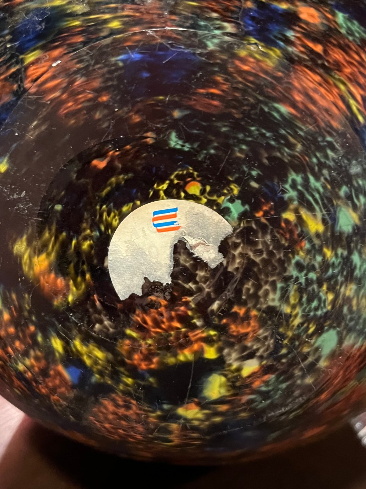 亀井ガラス ブラウン水鉢 球形 亀井ガラス ブラウン水鉢 球形