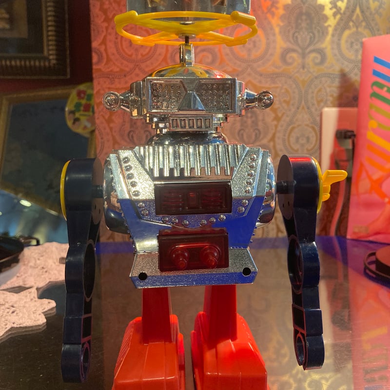 ゼンマイ大回転ロボット | アンティーク家具と喫茶キャバレーのネット