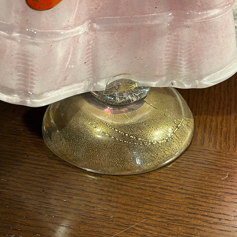 ムラーノガラス（ヴェネチアンガラス） 2体ペアセット | アンティーク