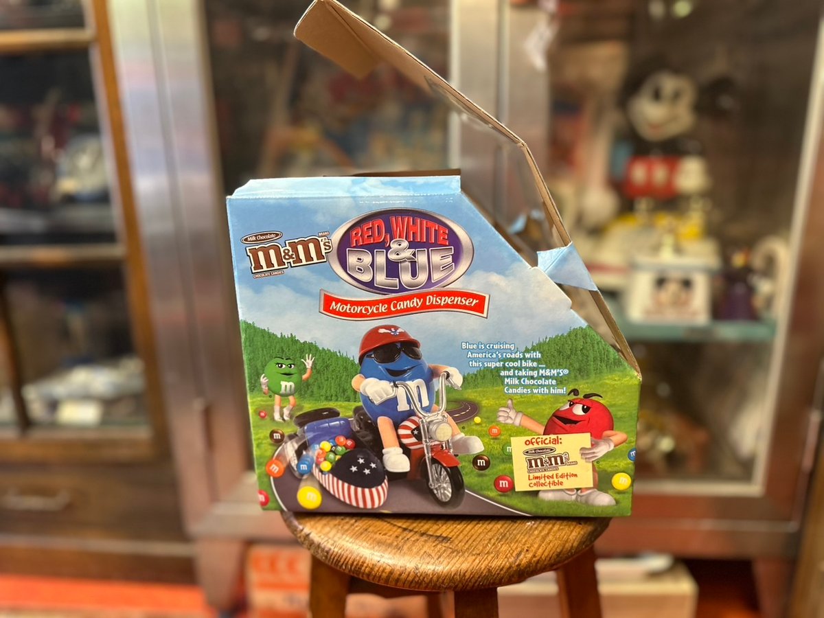 M&Ms エムアンドエムズ キャンディ ディスペンサー バイク