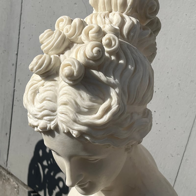 古代ヴィーナス 胸像 アラバスター アクセサリー掛け